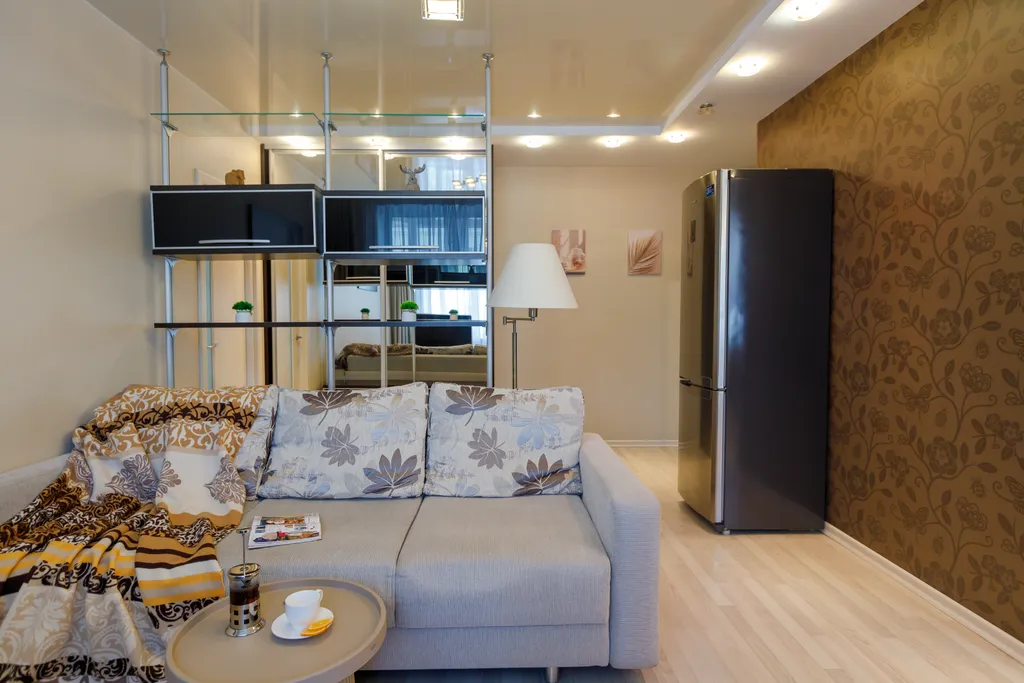 Современная квартира у Площади Славы