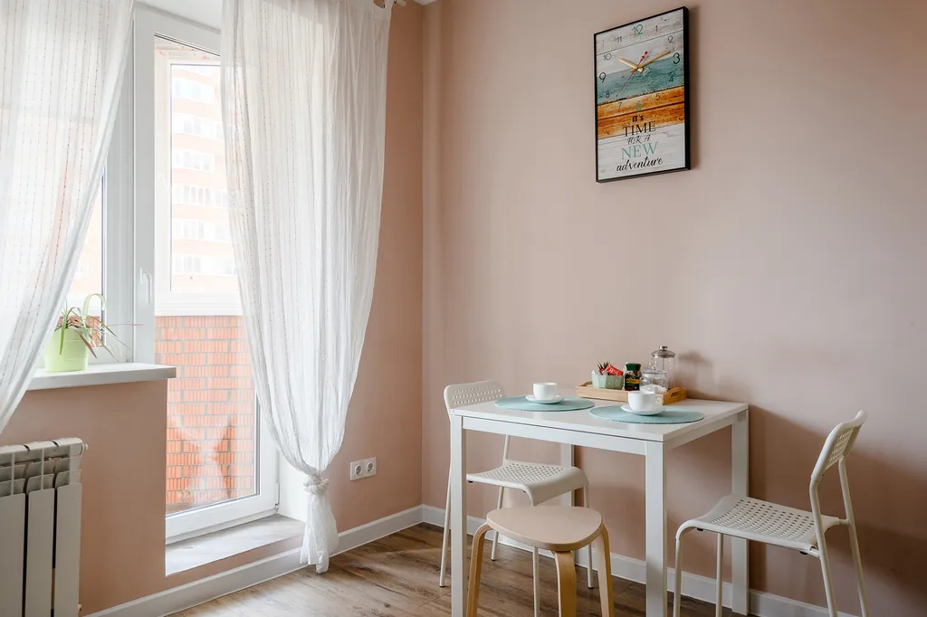 Студия с мебелью и техникой