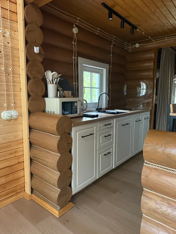 Уютный охотничий дом с чаном, бассейном и баней