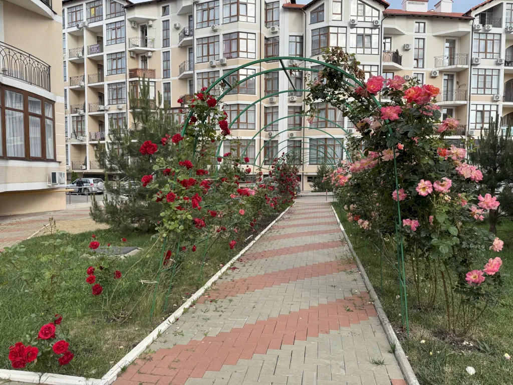 Квартира Уютная 1-комнатная квартира с балконом – ЖК Черноморский — Геленджик