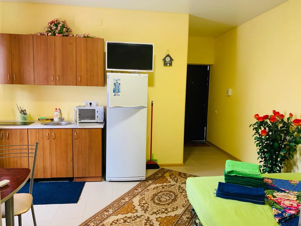 Уютная квартира со своей кухней и ванной комнатой