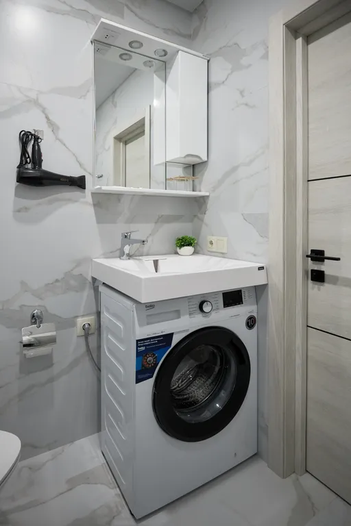 Уютная квартира, балконом, вид на  море