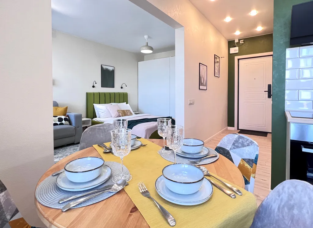 Квартира Квартира Family apartments green island — Новосибирск