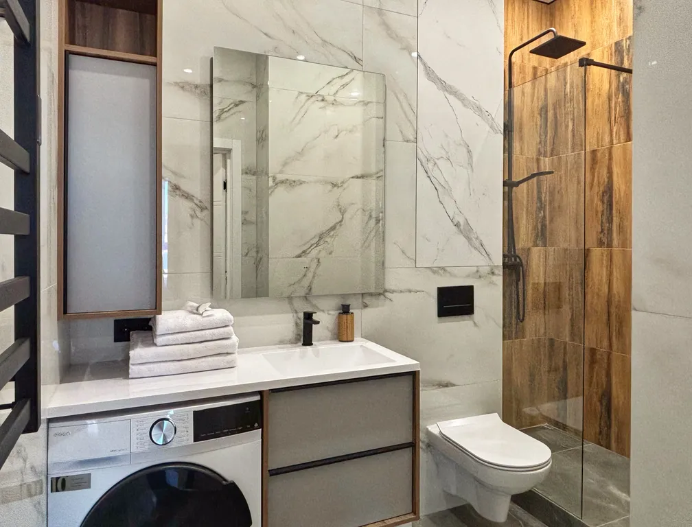 Дизайнерская евродвушка в центре города в топовом ЖК Лесопарковый