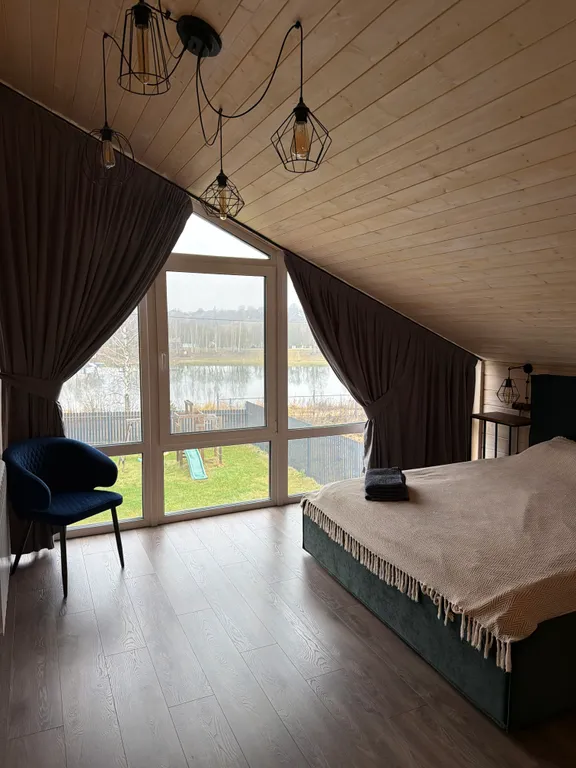 2-этажный Барнхаус с чаном, сауной и бассейном