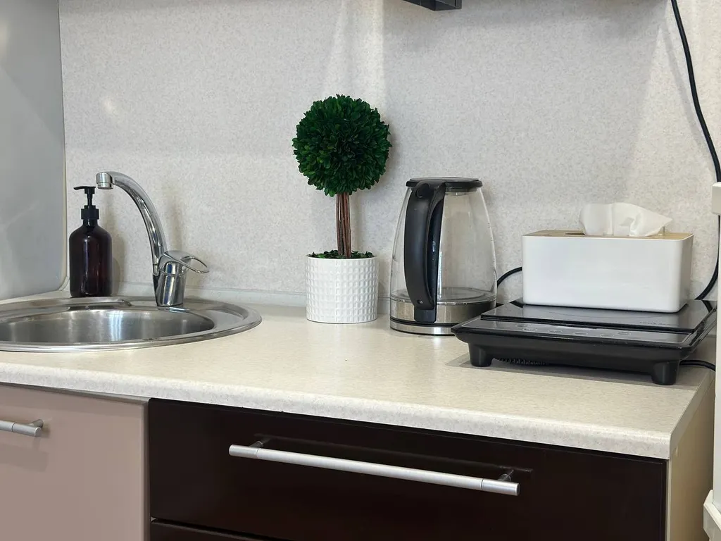 Дизайнерская студия с прекрасным видом на центр города