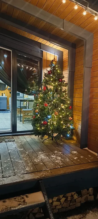 БарнОтдых с купелью, рядом лес и река