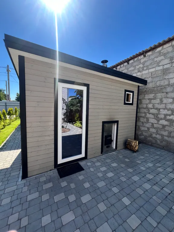 Дом отдыха с теплым бассейном и баней