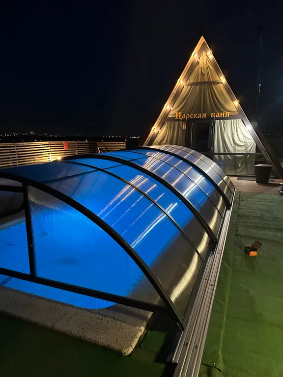 Домик Царская баня бассейн с подогревом