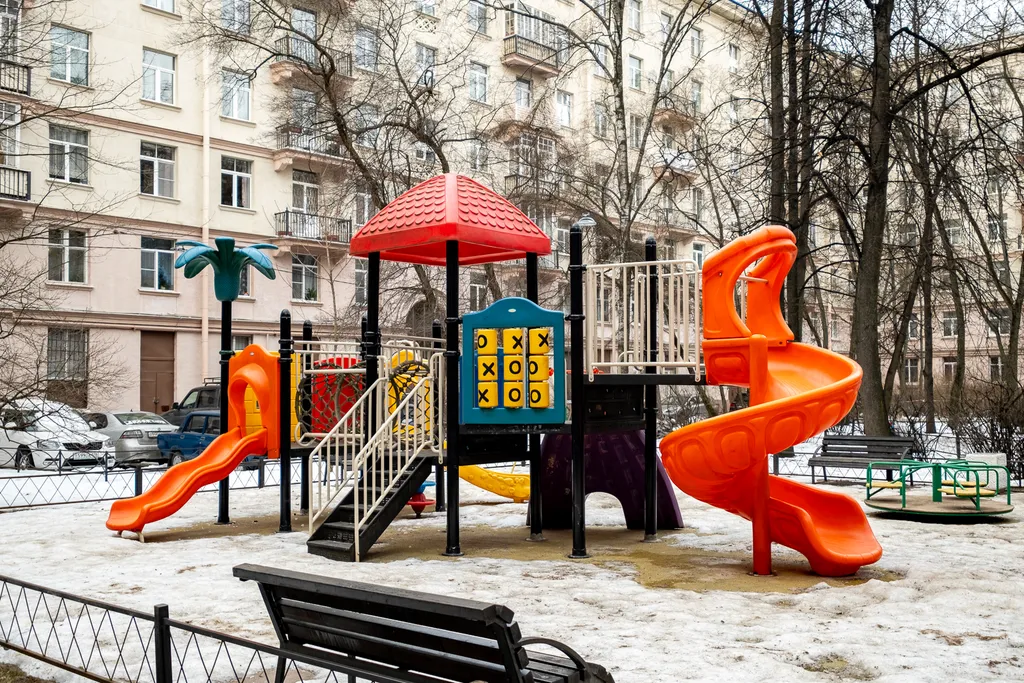Просторная квартира у метро парк Победы