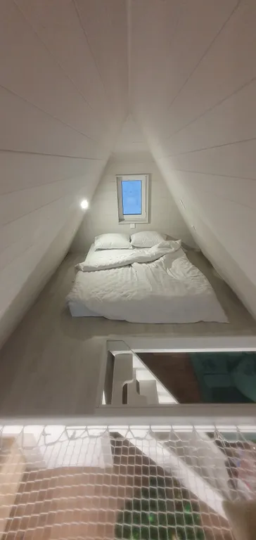 Коттедж Видовой парящий дом в заповеднике с банным чаном, без соседей — Муханки