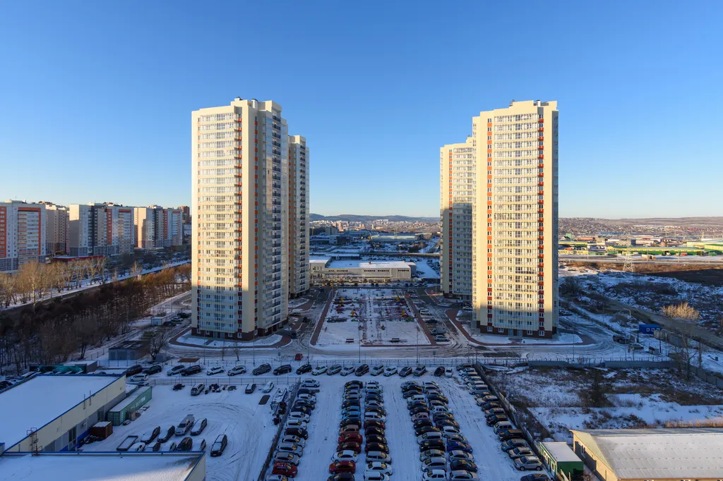 Апартаменты KrasLoft в ЖК Бульвар Цветов на 4 человек