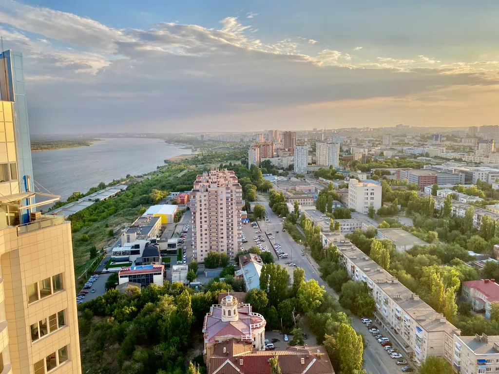 Квартира lux с шикарным видом на Волгу