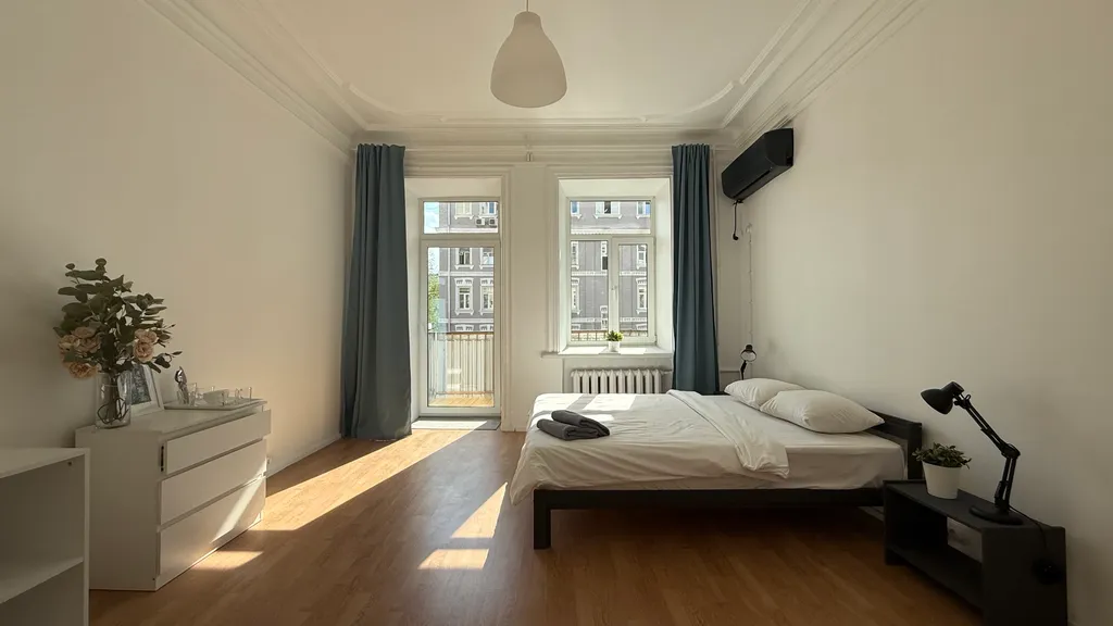 Светлая и уютная комната в скандинавском стиле у м. Парк Культуры