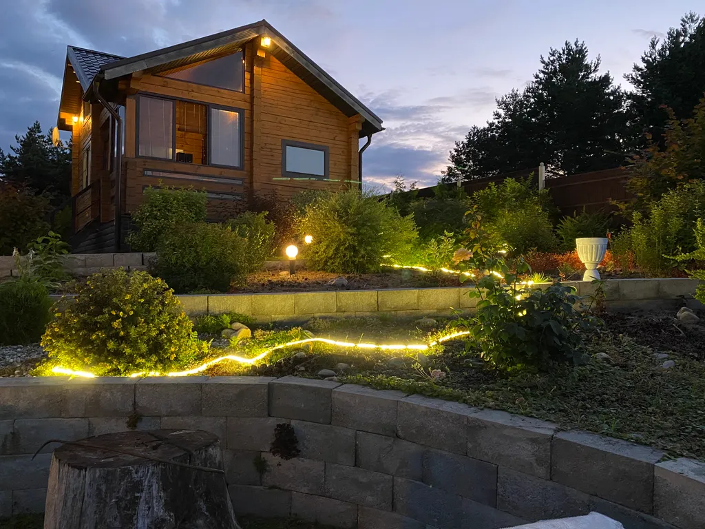 Дом-баня с видом на Волгу