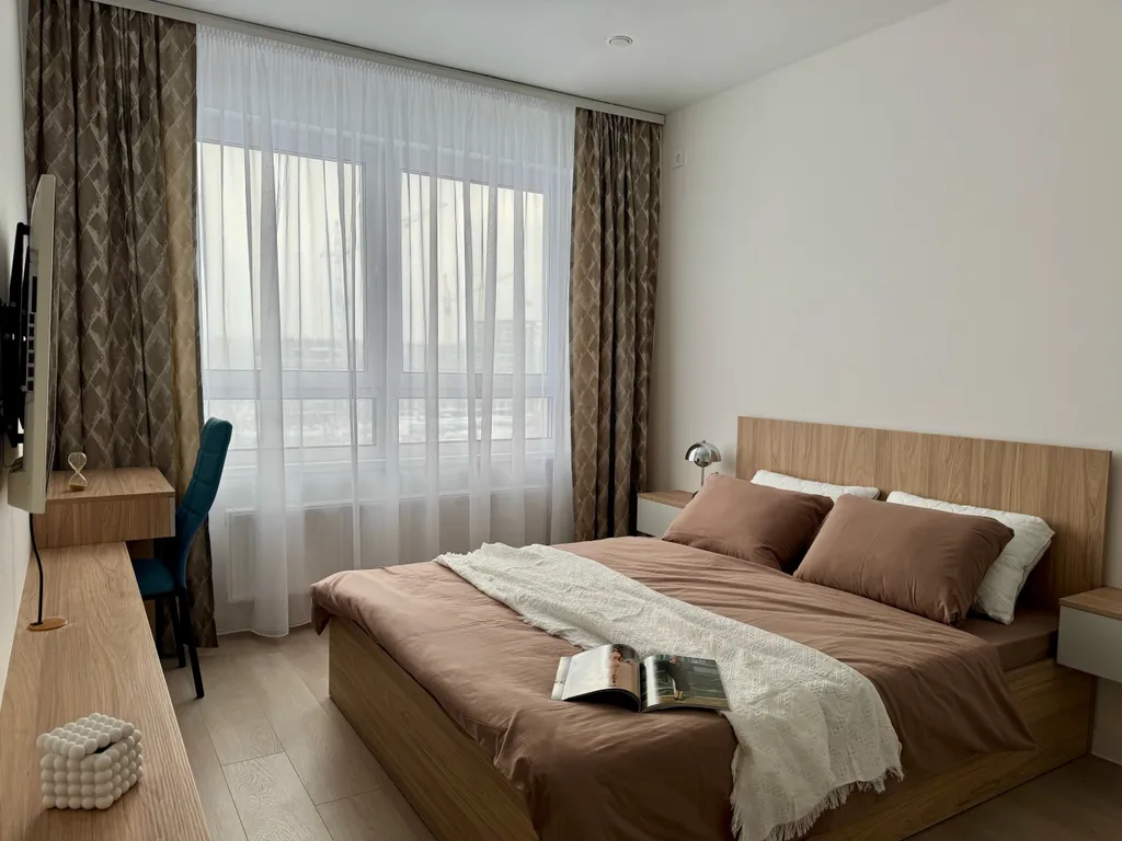 Квартира для 4 гостей рядом с М5