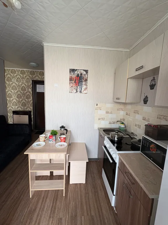 Однокомнатная квартира с уютным балконом