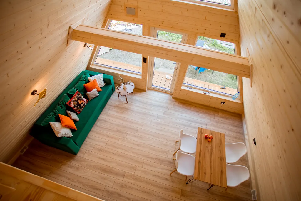 A-frame с видом на Приморскую бухту