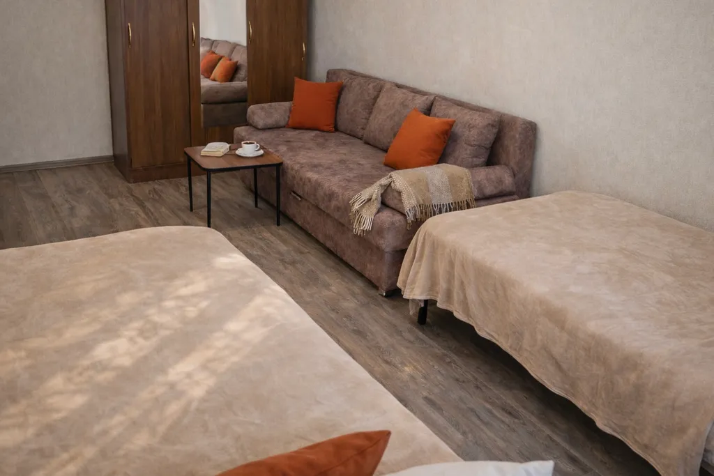 Просторная квартира в центре города