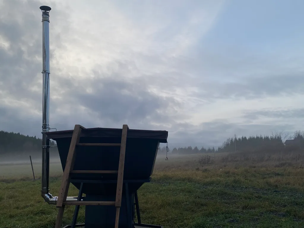 Современный дом с банным чаном "Lavanda House"  в Карелии