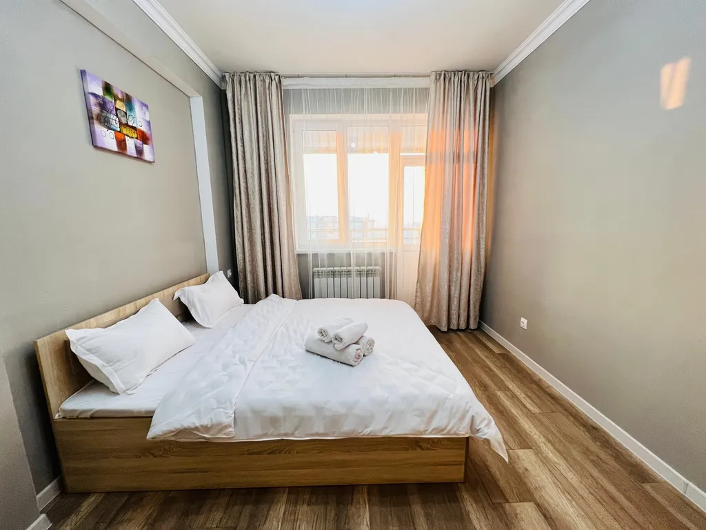 Квартира в районе ТЯрЦ Мега и парка Президента — аренда посуточно в Алматы