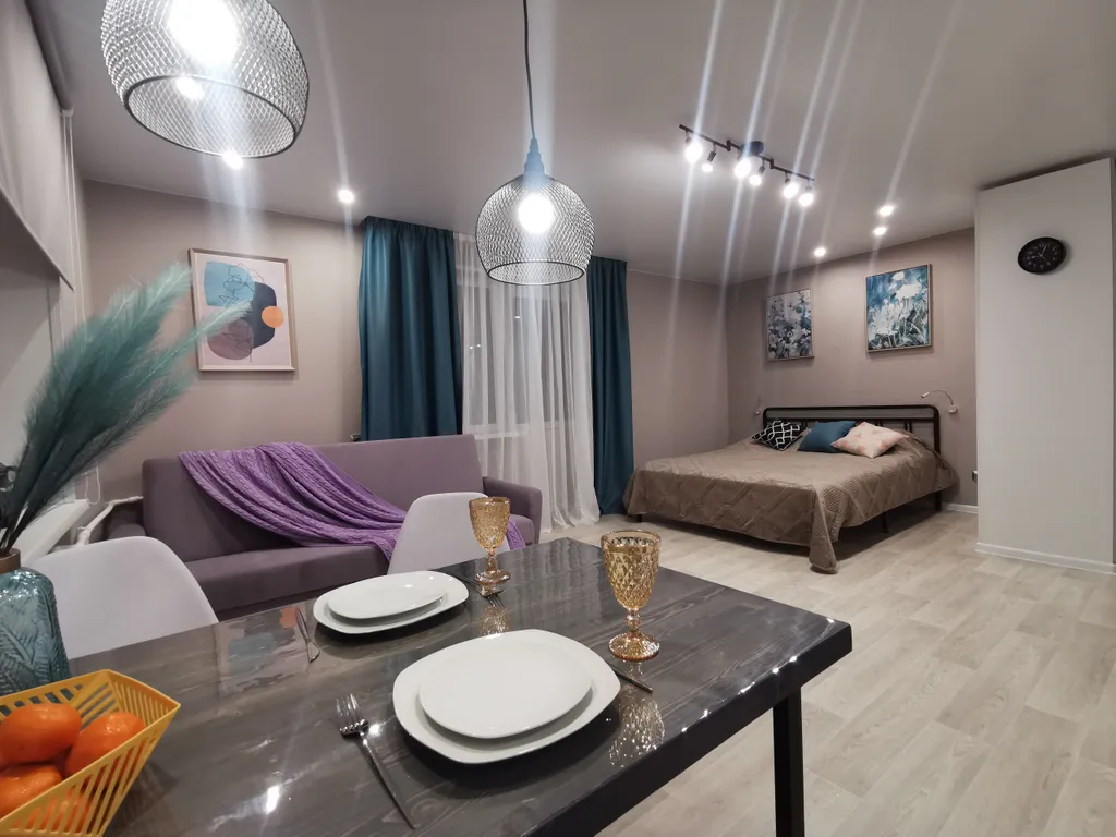 Видовая квартира - студия в центре