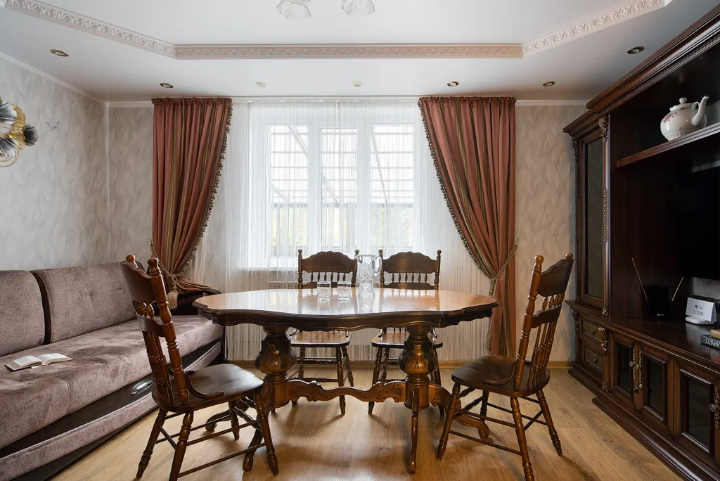 Очень уютная 4-комнатная квартира в центре города с сауной, зоной барбекю