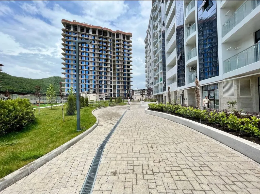 Уютная студия с видом на горы