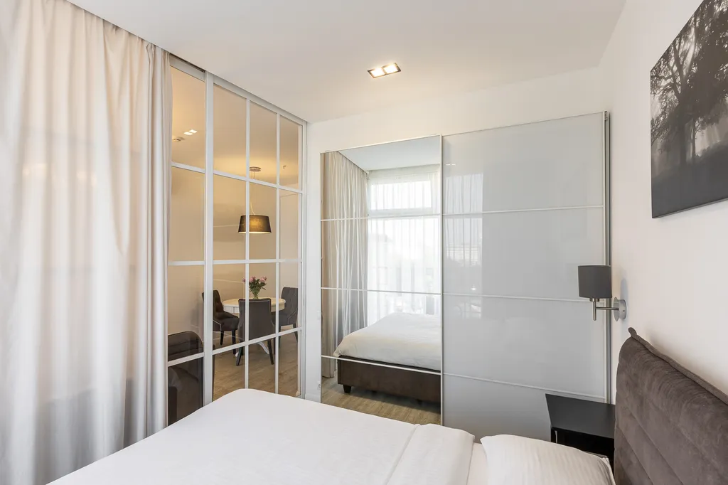 Апартаменты Барселона-Парк с видом на город с балконом