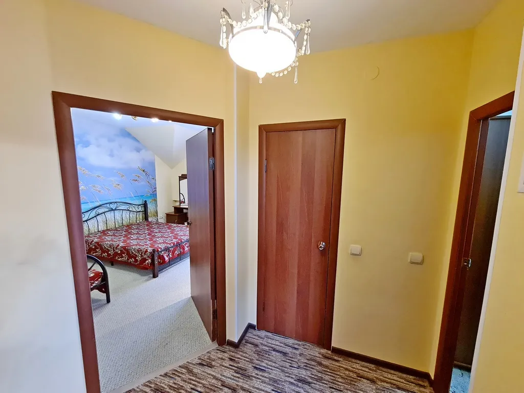 Коттедж у моря, детская площадка, бассейн,  костровая чаша, баттут.