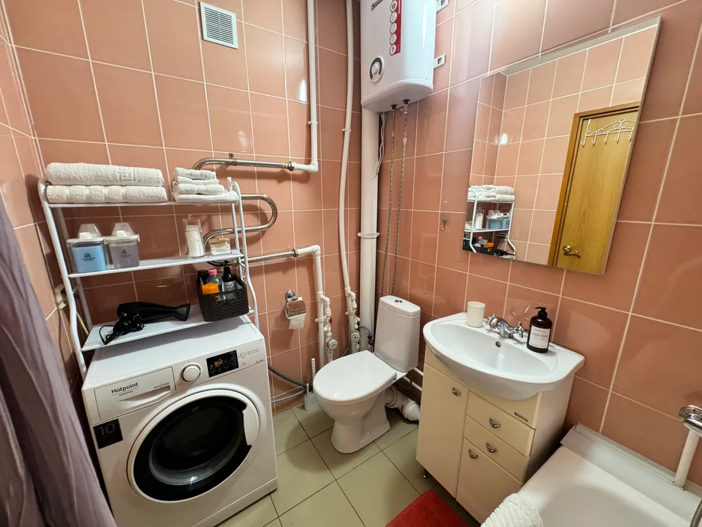 Квартира с уютным балконом и видом на лесопарк