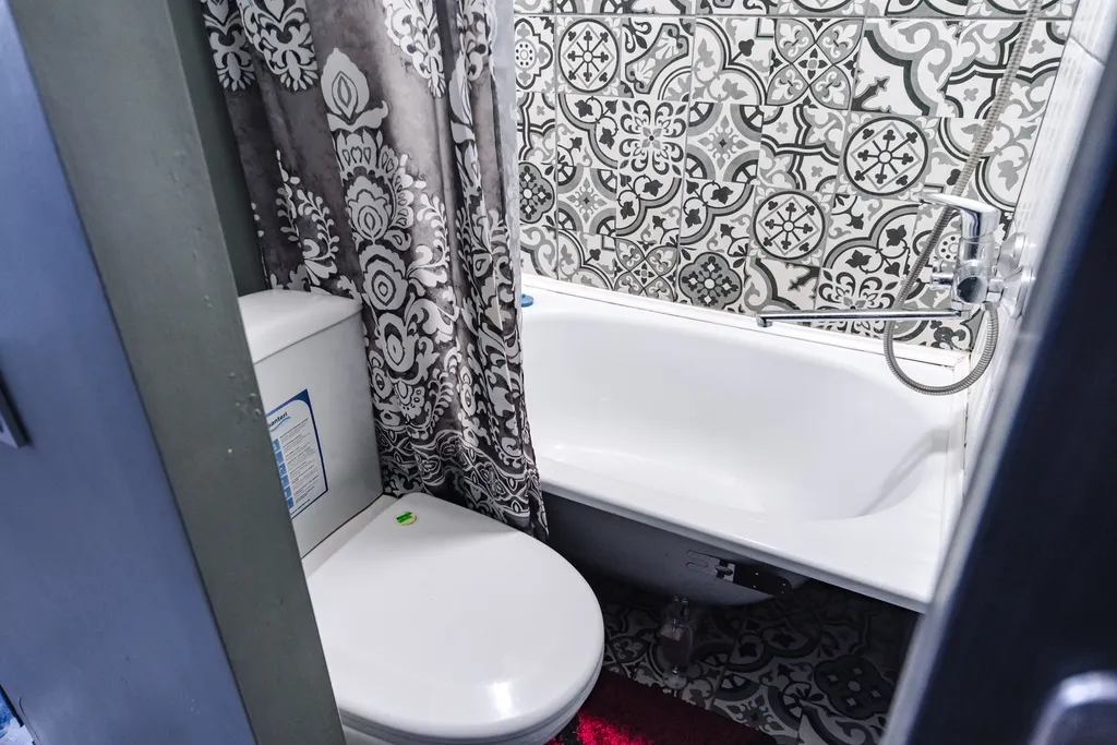 Атмосферная комната-студия возле набережной