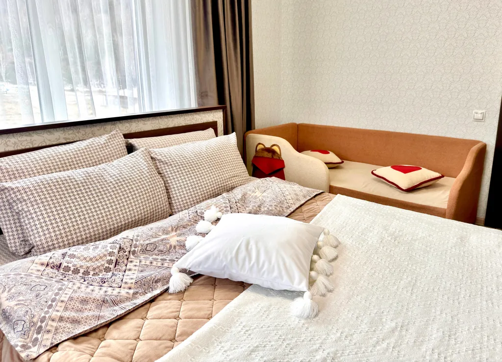 Коттедж с видом на горы Алтая