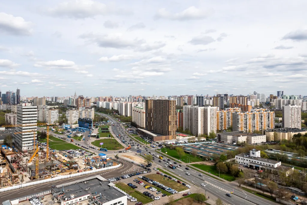 Квартира Квартира Джунгли с Потрясающим видом на Москву — Москва
