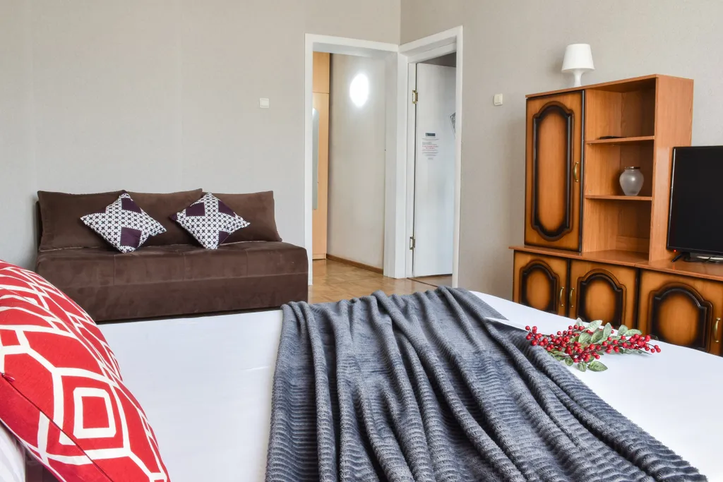 1-комнатная квартира с панорамным видом на Заилийский Алатау — комфорт