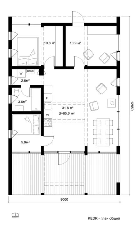 Коттедж Дом Аврора — Степаньково