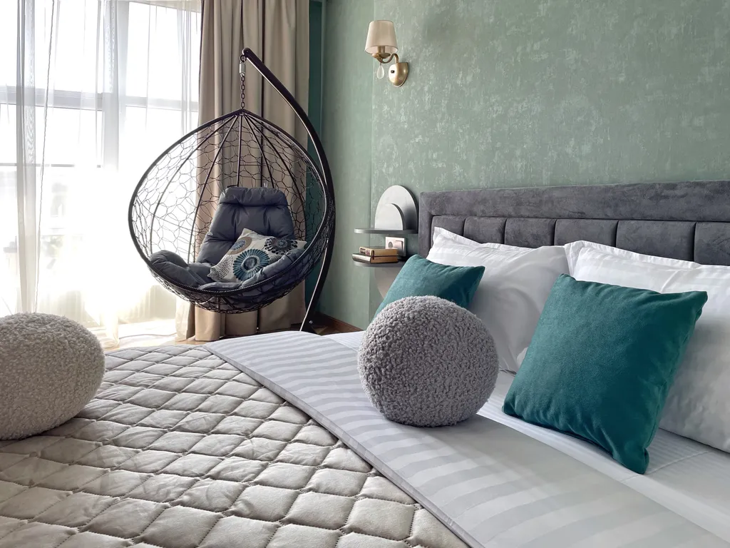 Сирень с видом на центр Пятигорска