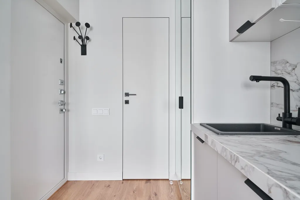 Современные апартаменты с видом на яхт клуб и канал имени Москвы