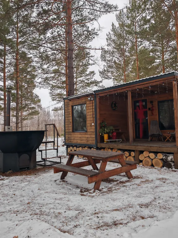 Коттедж Дом с чаном — Екатеринбург