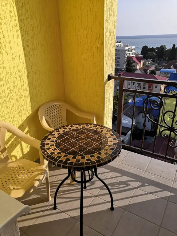 Квартира Квартира Великолепный вид на море, евродвушка рядом с пляжем — Адлер