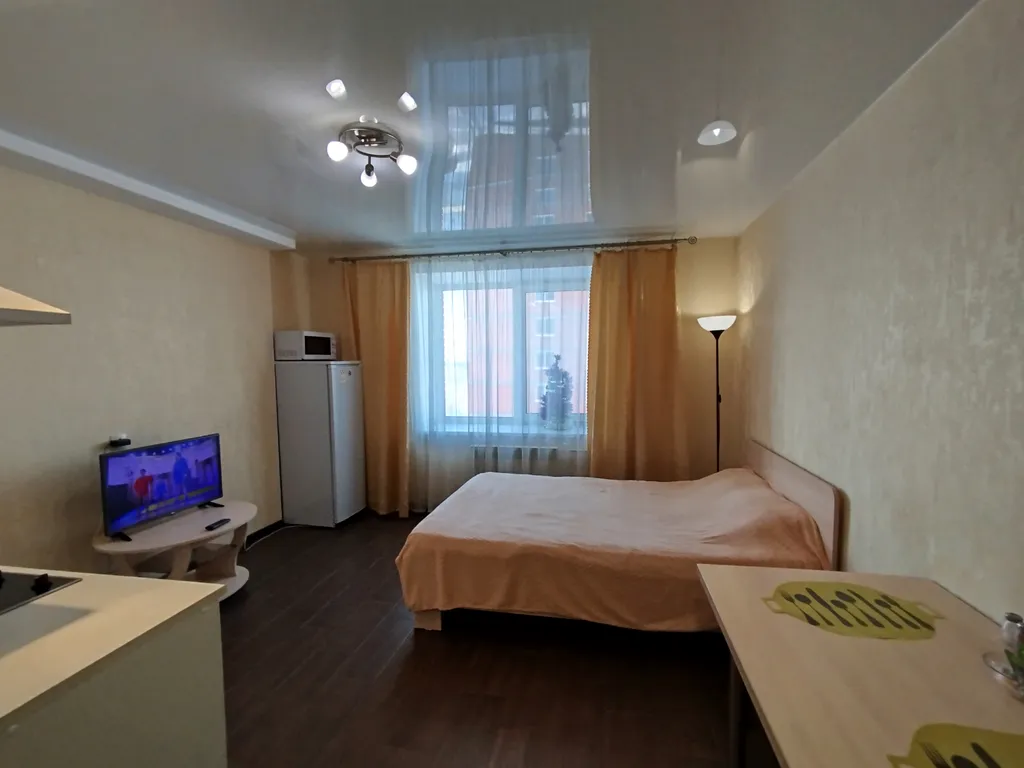 Уютная студия с видом на реку