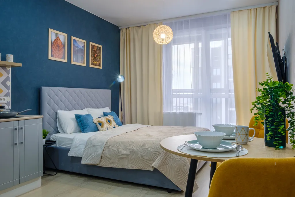 Квартира Квартира Студия с лоджией в жк комфорт-класса sreda of life рядом с аквапарком — Казань