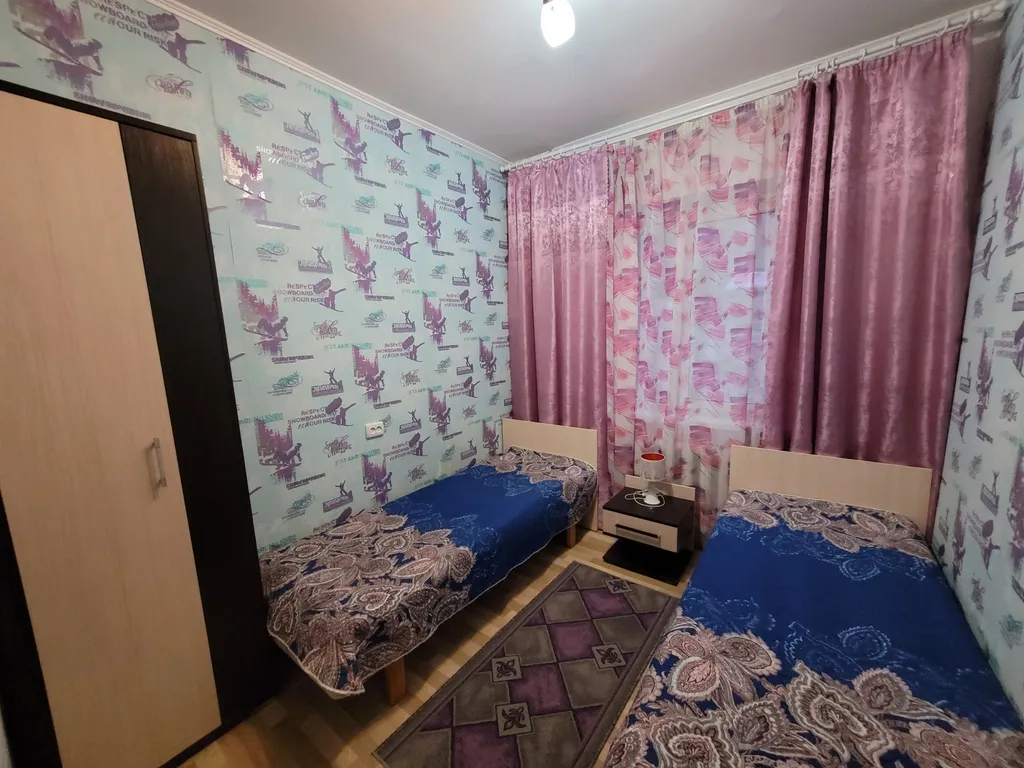 Студия с четырьмя спальнями, с двумя с/у