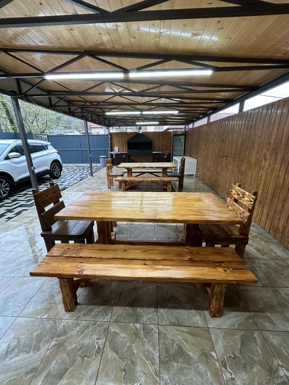 Коттедж с бассейном и сауной