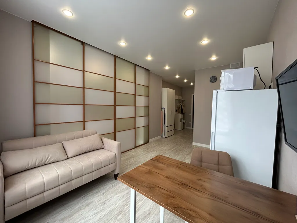 Квартира на 17 этаже у моста