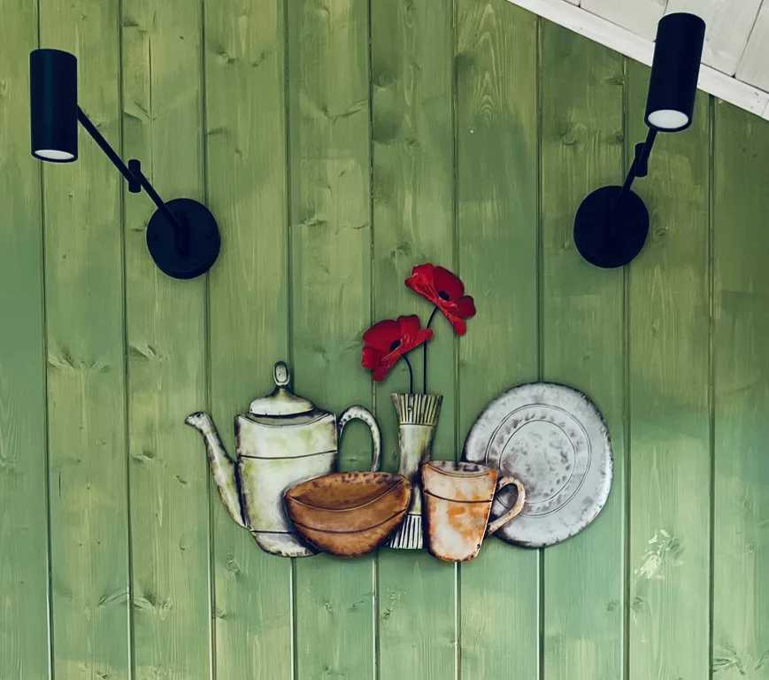 БарнХаус с купелью у озера