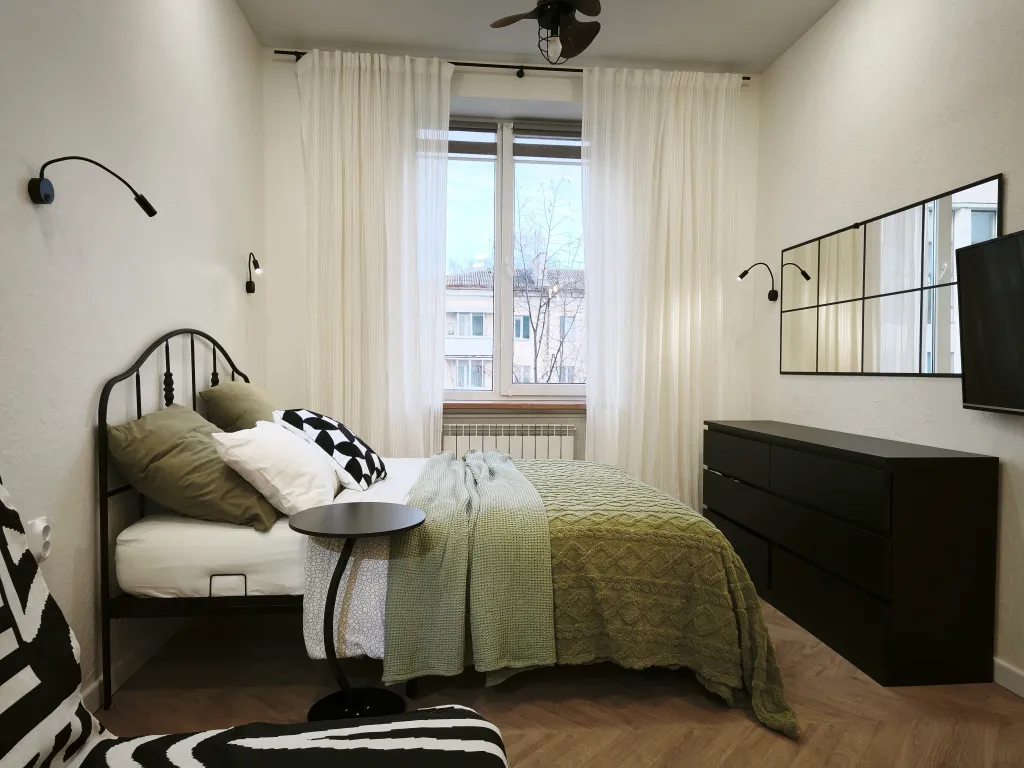 Центр. Атмосферная студия на 4-м этаже для некурящих