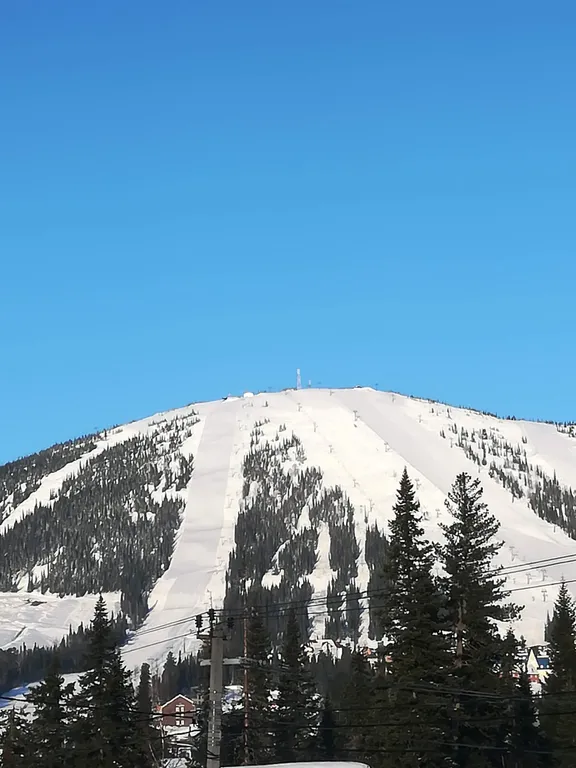 Дома с видом на гору