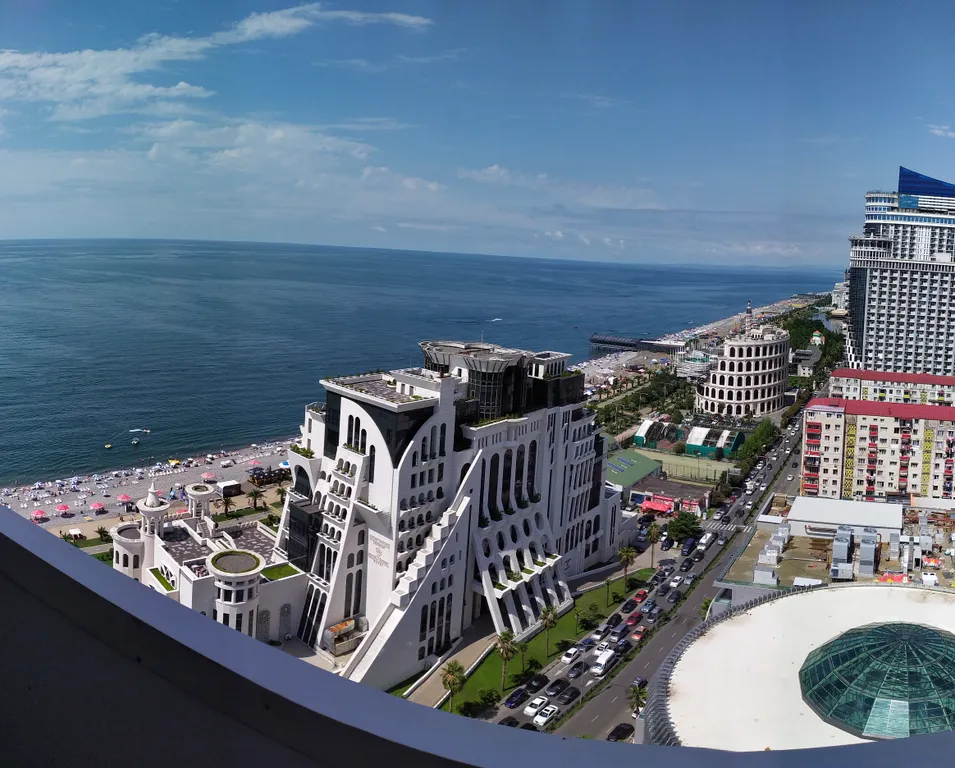 Апартаменты с панорамным видом на море, горы., Батуми