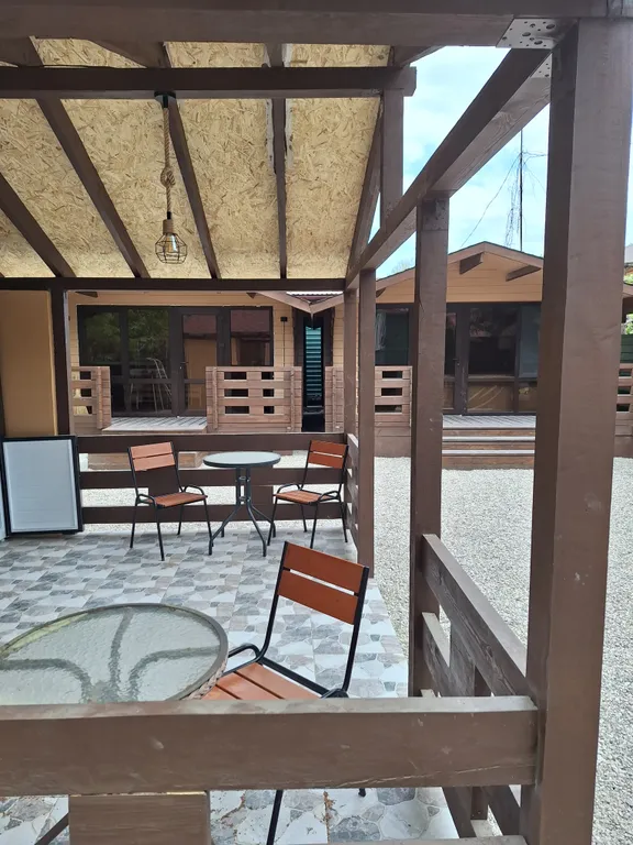 Новый уютный домик в частном гостевом доме Кофейный дворик